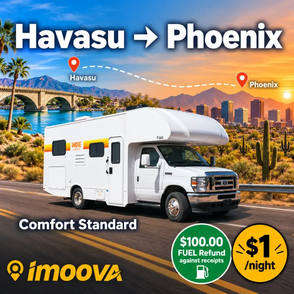 Comfort Standard relocation from Havasu to Phoenix