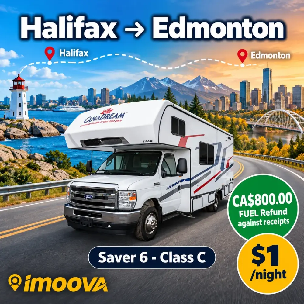 Trasloco di Saver 6 - Class C da Halifax a Edmonton