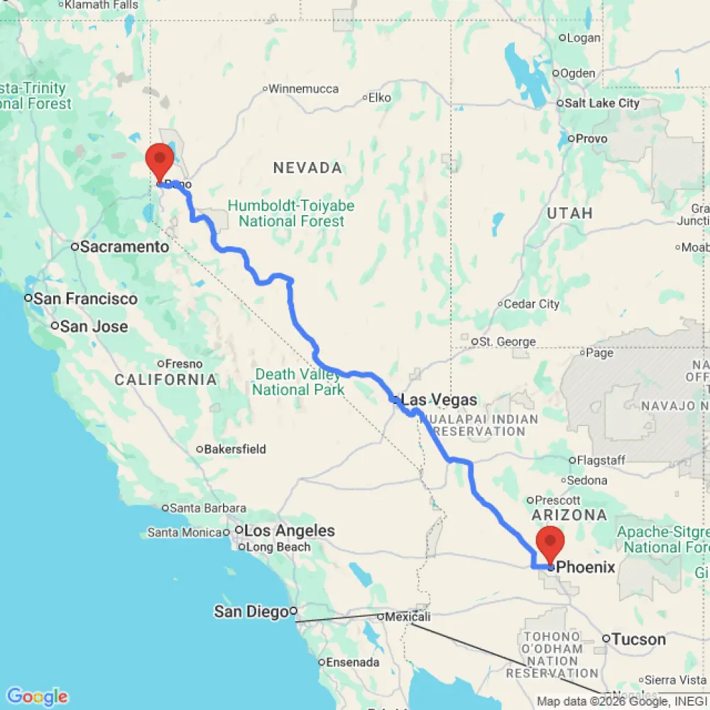 Comfort Family Select relocation from Reno to Phoenix