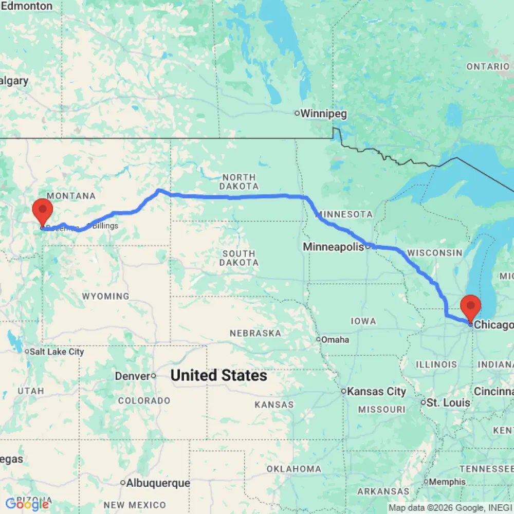 Active Pop Top relocation from Bozeman to Chicago