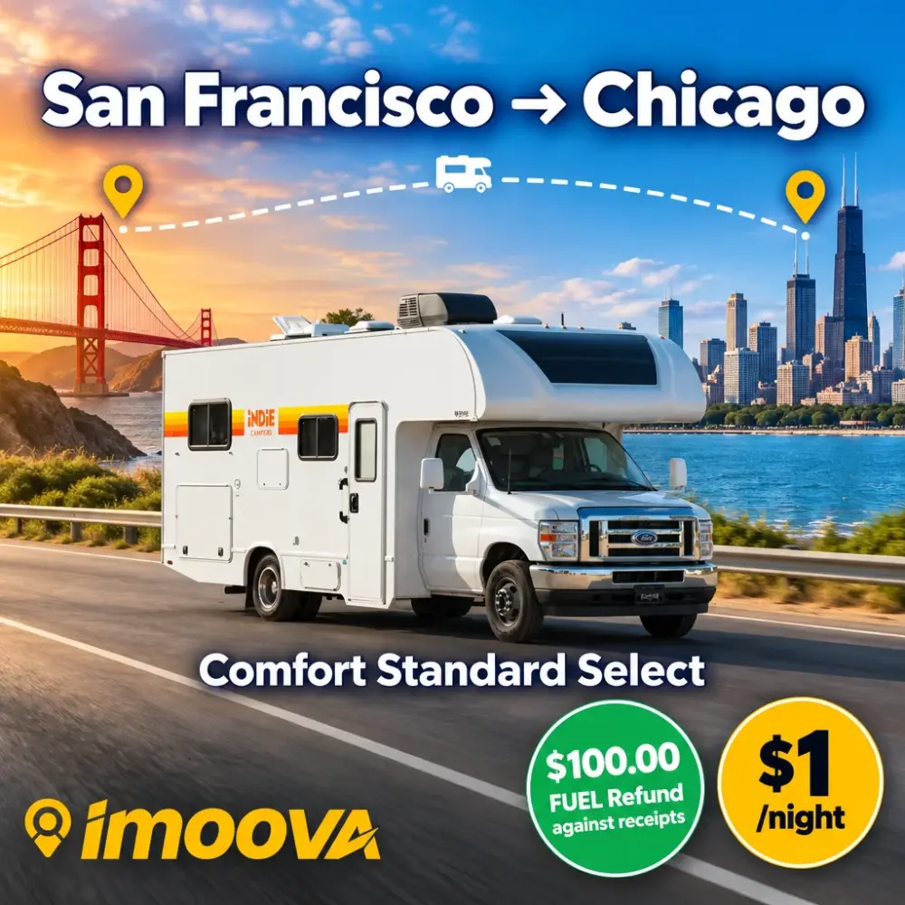 Comfort Standard Select relocation from San Francisco to Chicago