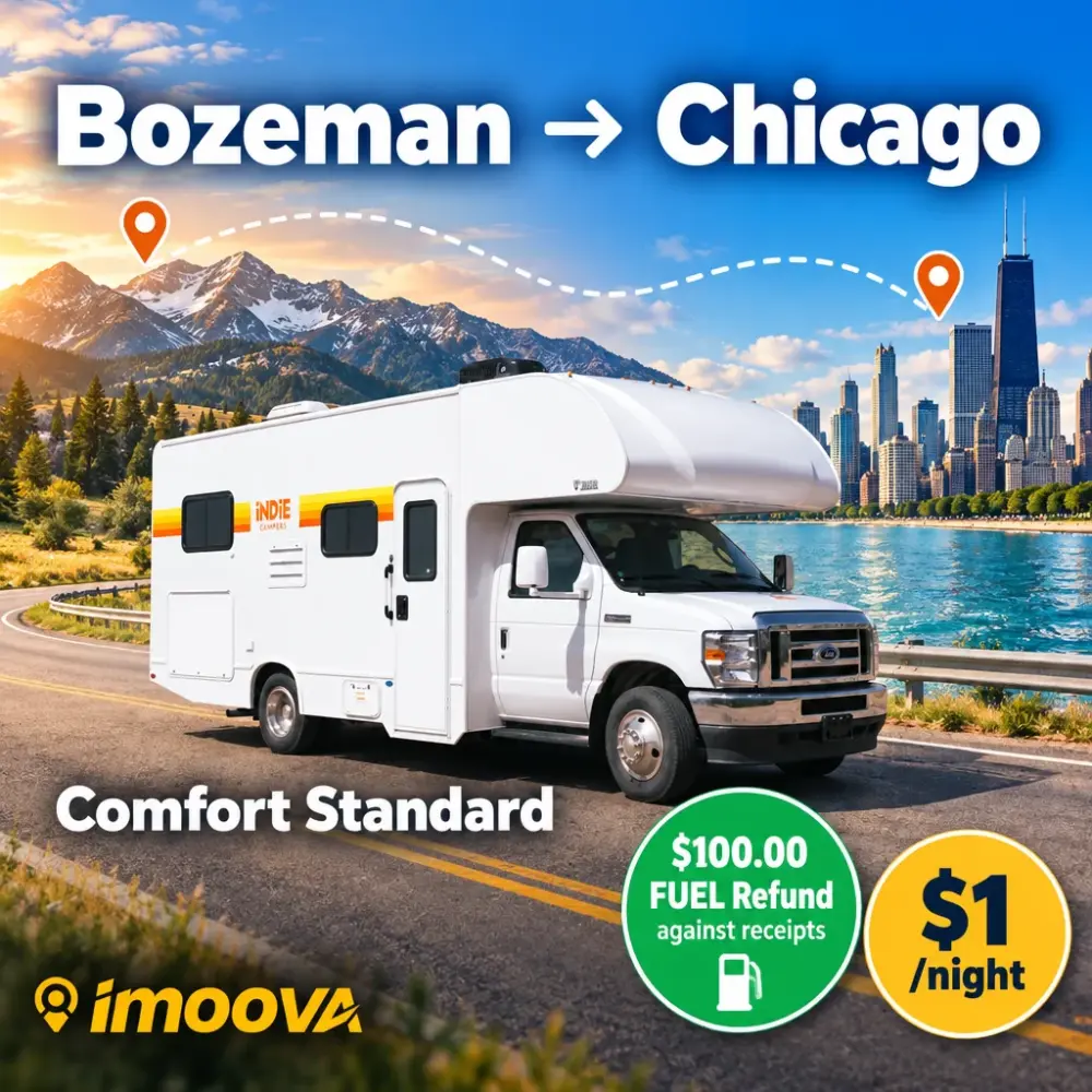 Comfort Standard relocation from Bozeman to Chicago