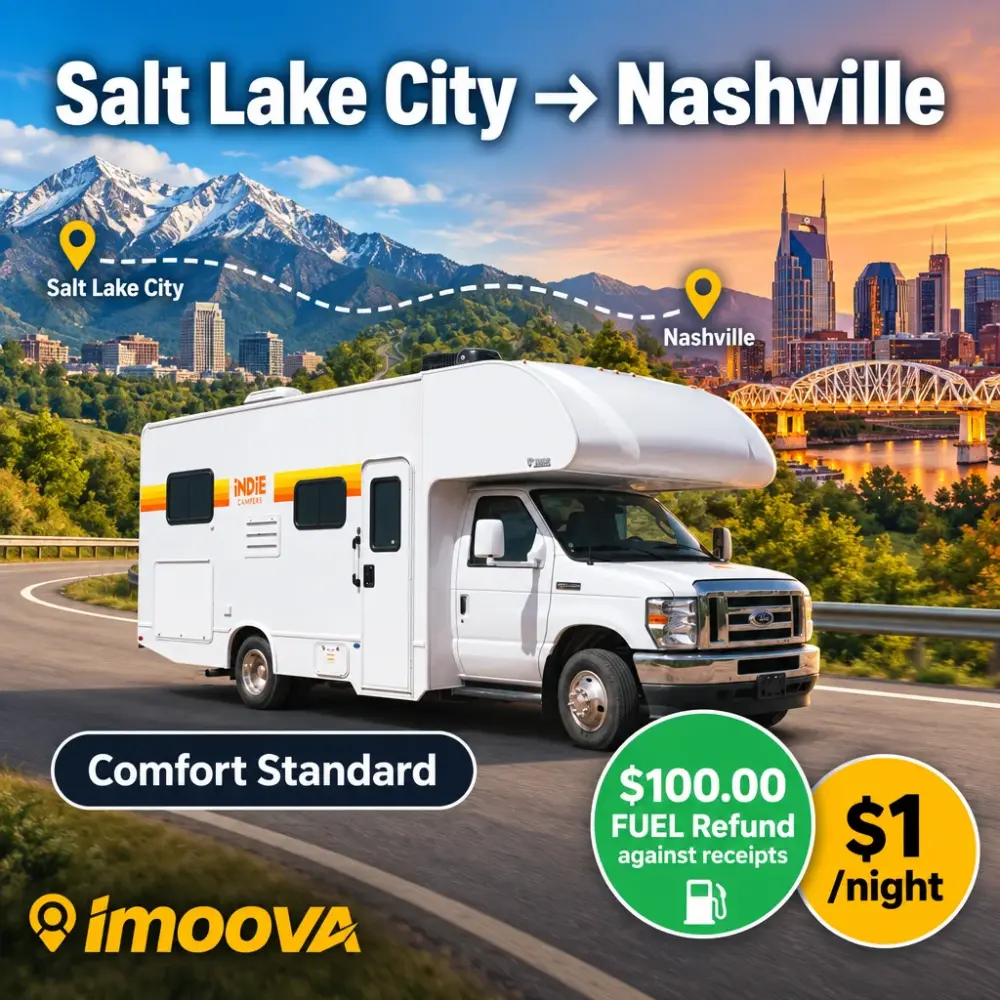 Reubicación de Comfort Standard de Salt Lake City a Nashville