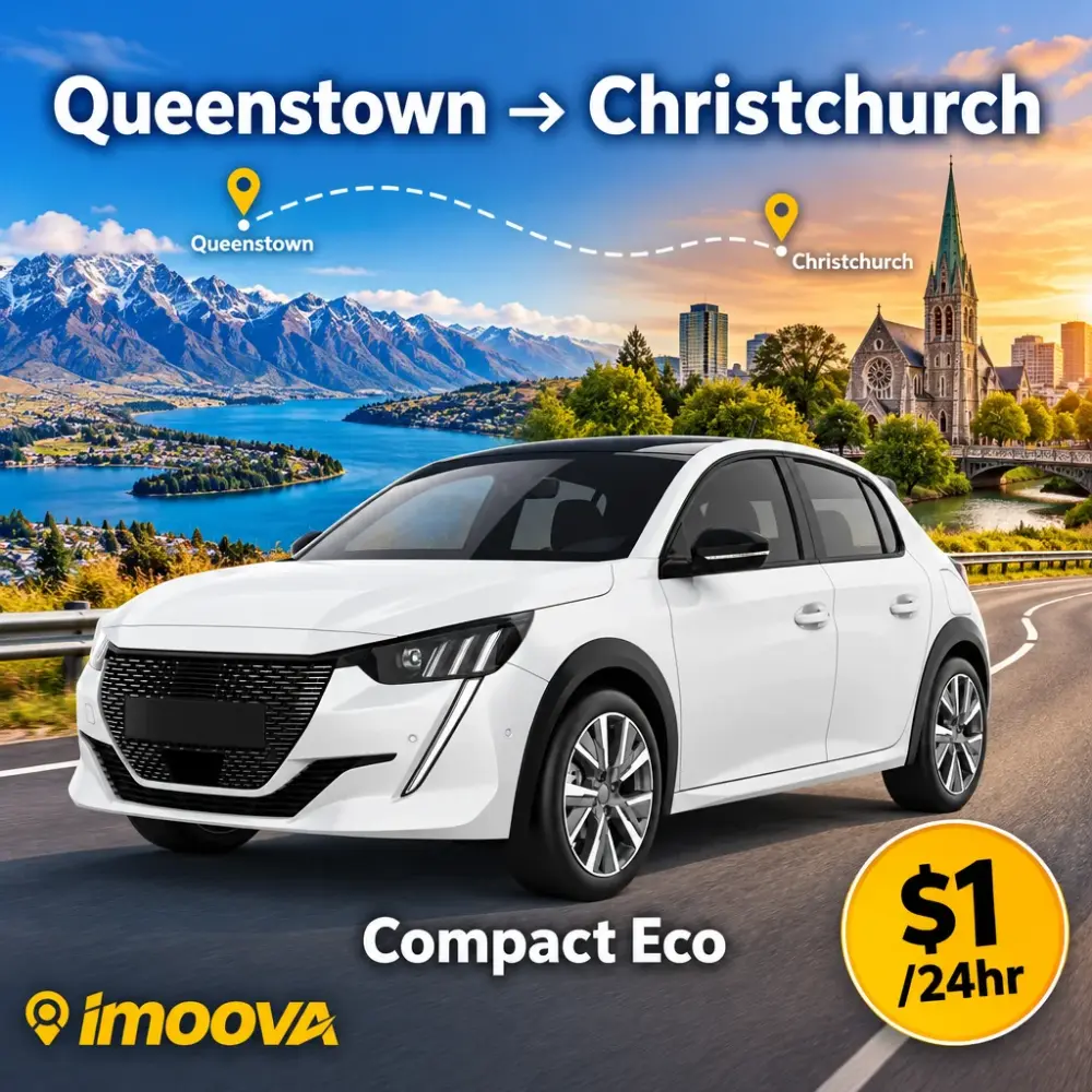Relocação de Compact Eco de Queenstown para Christchurch