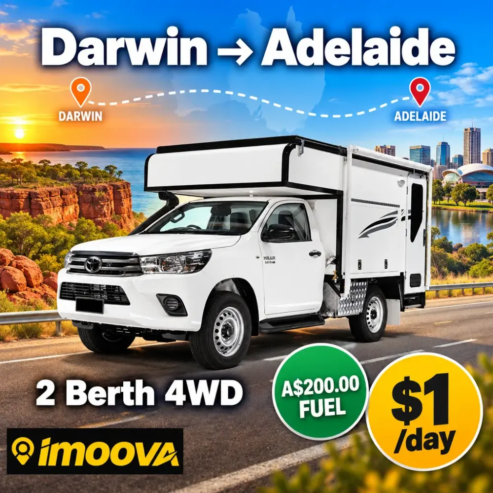 2 Berth 4WD relocation from Darwin to Adelaide