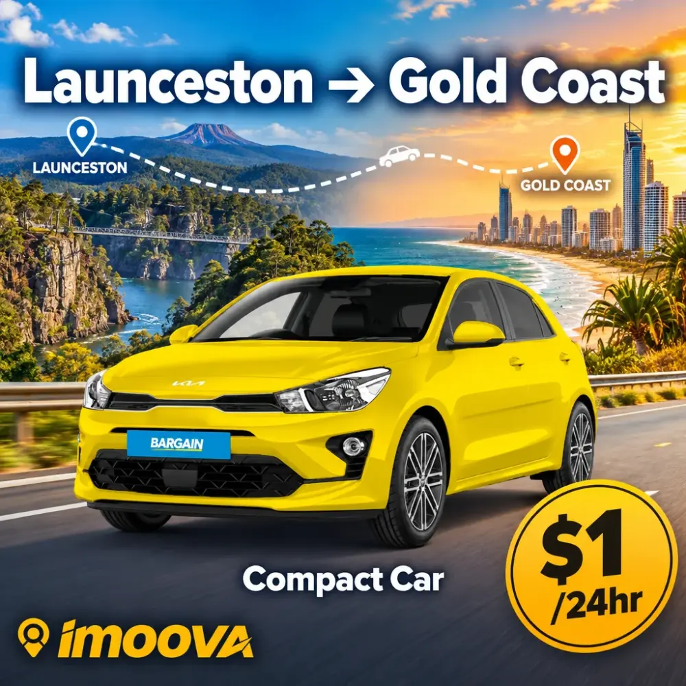 Compact Car relocation from Launceston to Gold Coast