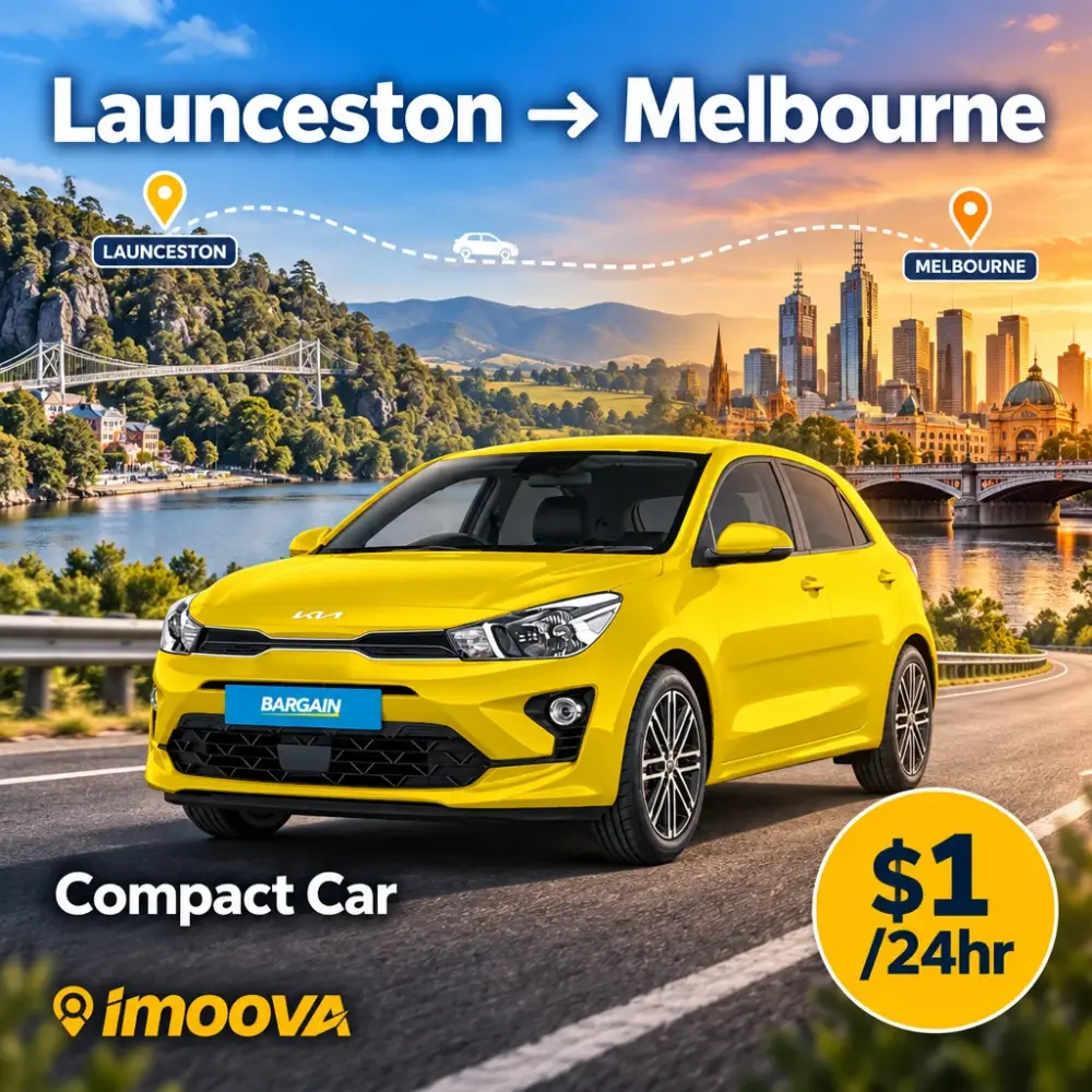 Compact Car relocation from Launceston to Melbourne