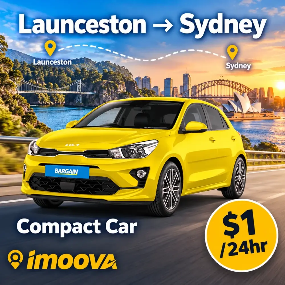 Compact Car relocation from Launceston to Sydney