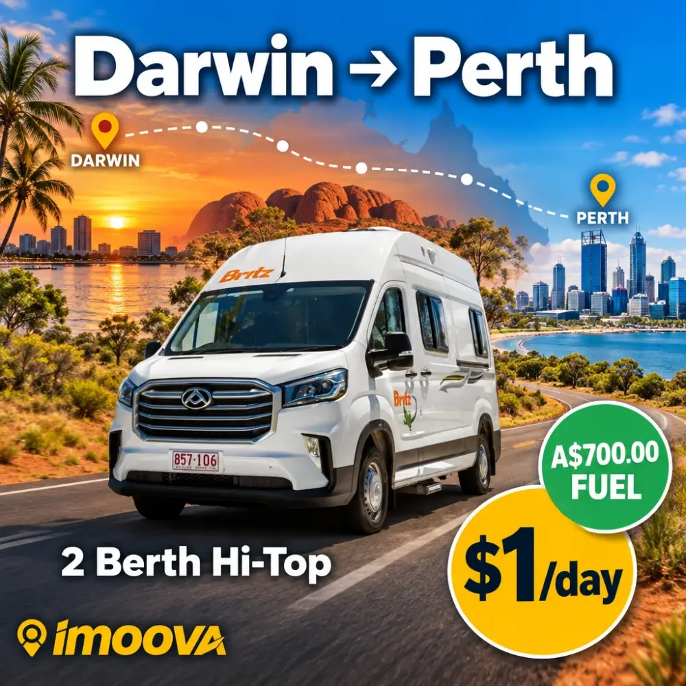 2 Berth Hi-Top relocation from Darwin to Perth