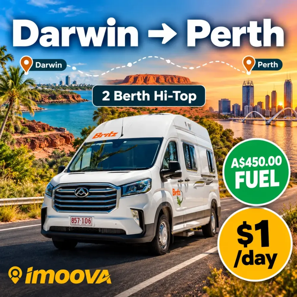 2 Berth Hi-Top relocation from Darwin to Perth