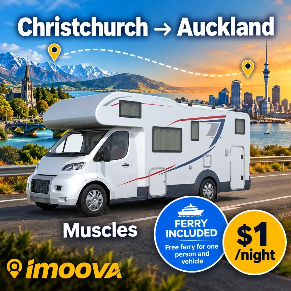 Muscles relocation from Christchurch to Auckland