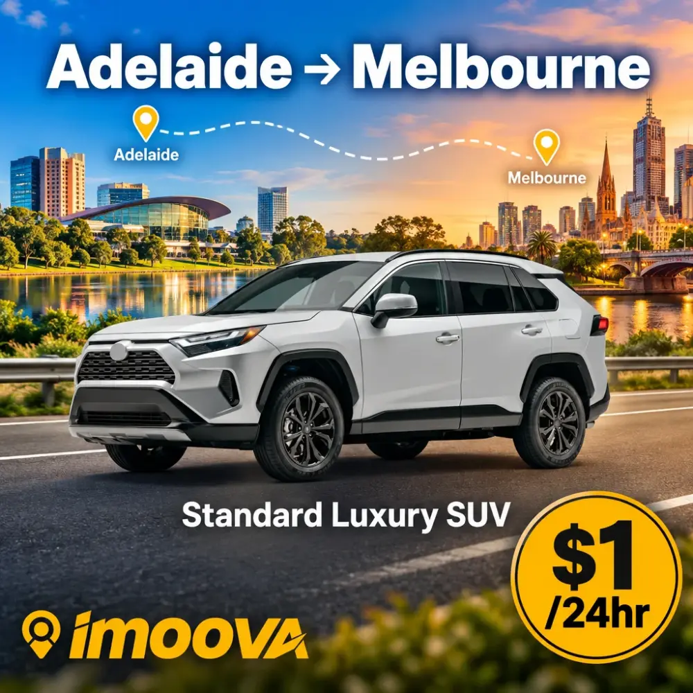 Standard Luxury SUV relocation from Adelaide to Melbourne