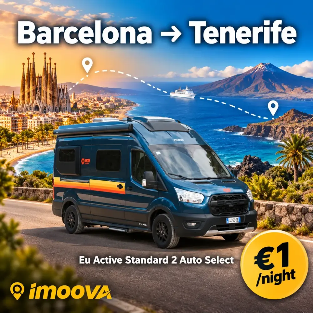 Eu Active Standard 2 Auto Select relocation from Barcelona to Tenerife