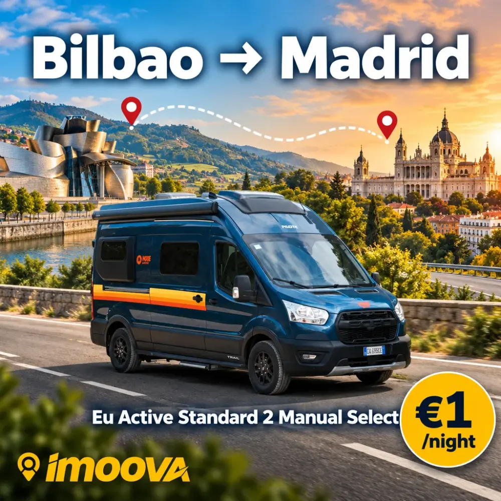 Eu Active Standard 2 Manual Select relocation from Bilbao to Madrid
