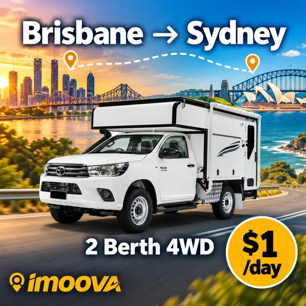 Trasloco di 2 Berth 4WD da Brisbane a Sydney