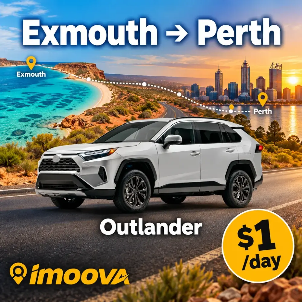Outlander relocation from Exmouth to Perth