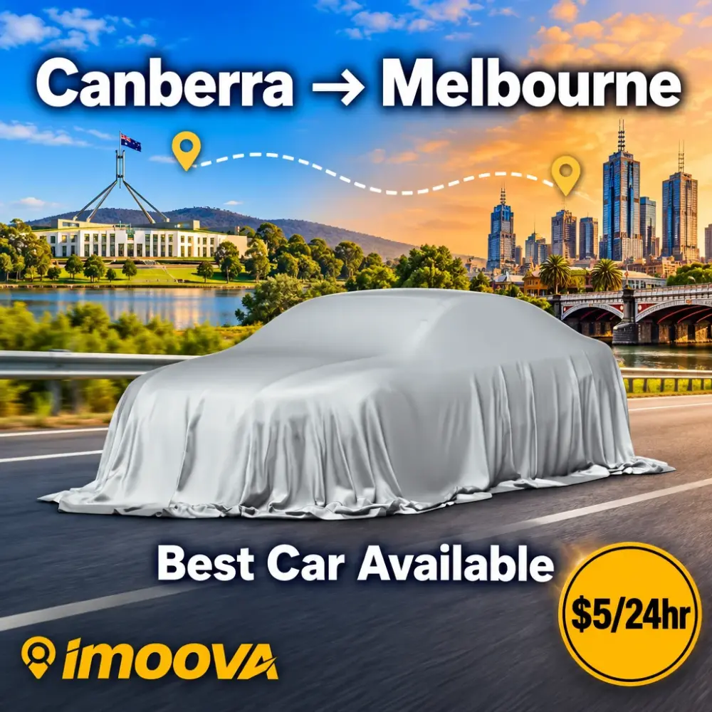 Best Car Available relocation from Canberra to Melbourne