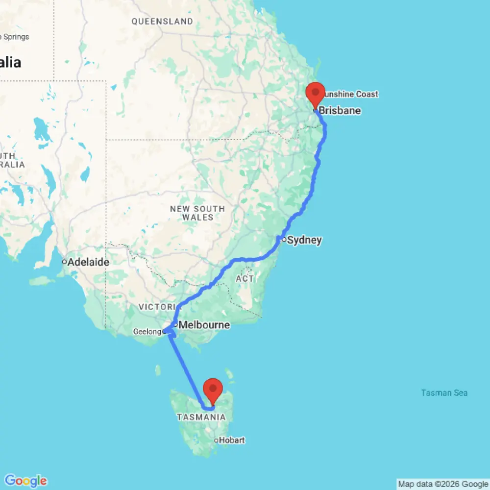 Trasloco di Compact Car da Launceston a Brisbane