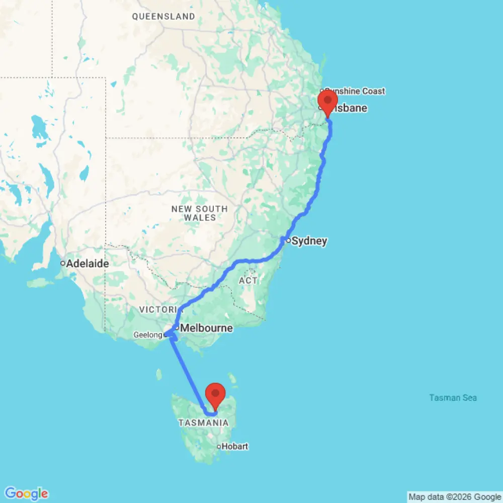 Compact Car relocation from Launceston to Gold Coast