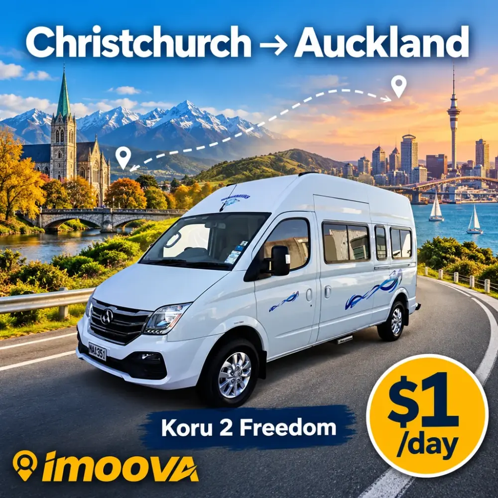 Trasloco di Koru 2 Freedom da Christchurch a Auckland