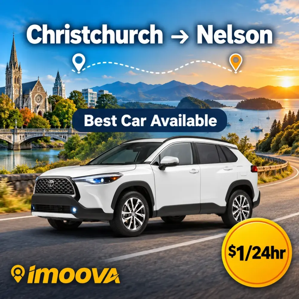 Best Car Available relocation from Christchurch to Nelson