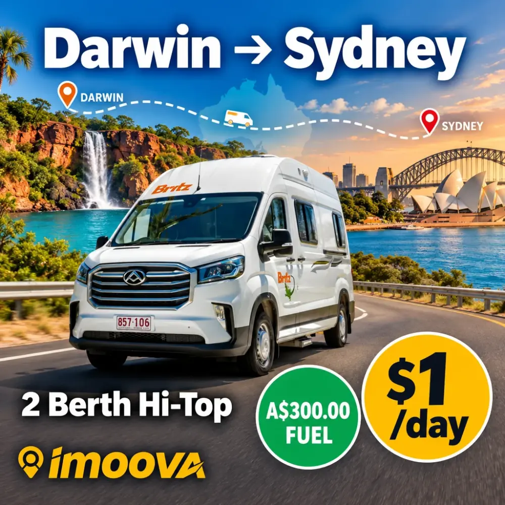 2 Berth Hi-Top relocation from Darwin to Sydney