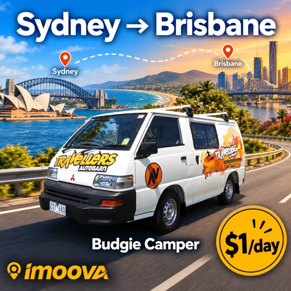 Budgie Camper relocation from Sydney to Brisbane
