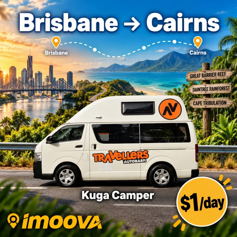 Kuga Camper relocation from Brisbane to Cairns