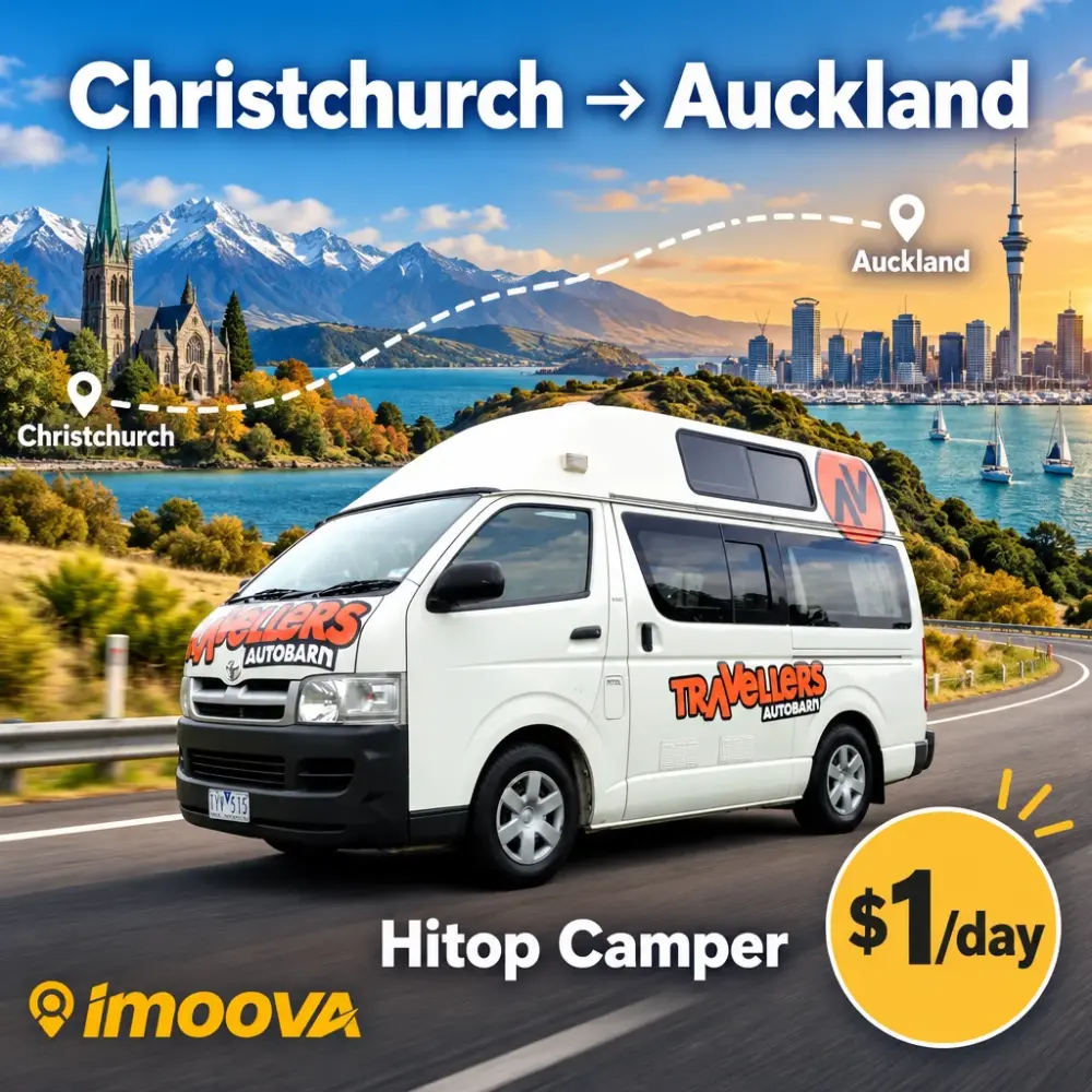 Hitop Camper relocation from Christchurch to Auckland