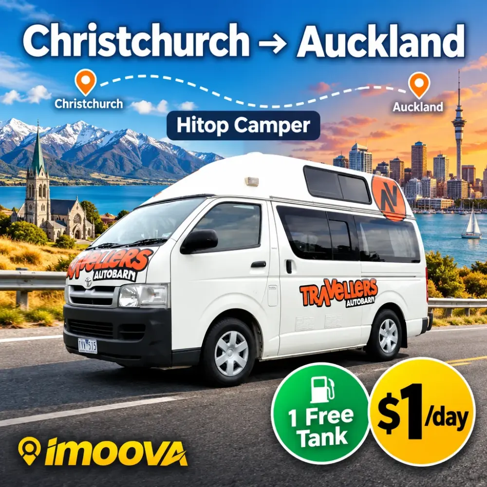 Hitop Camper relocation from Christchurch to Auckland