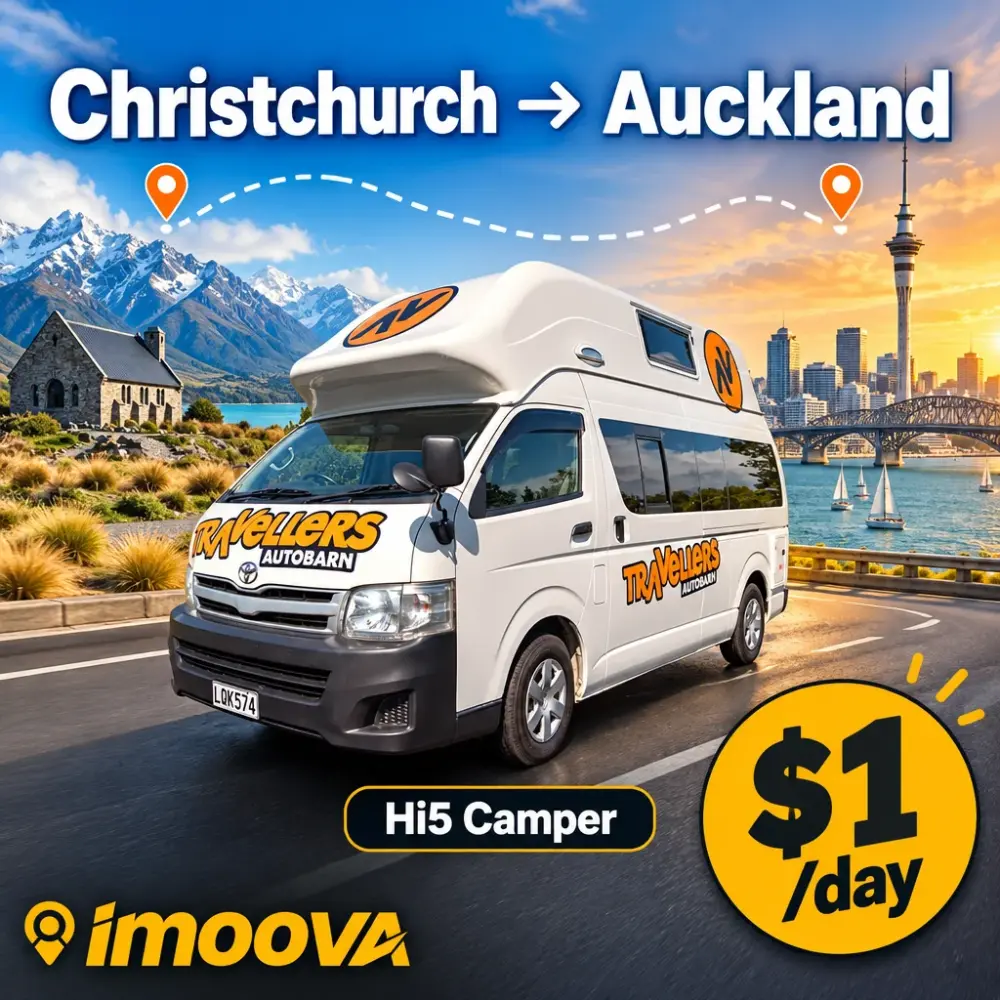 Hi5 Camper relocation from Christchurch to Auckland