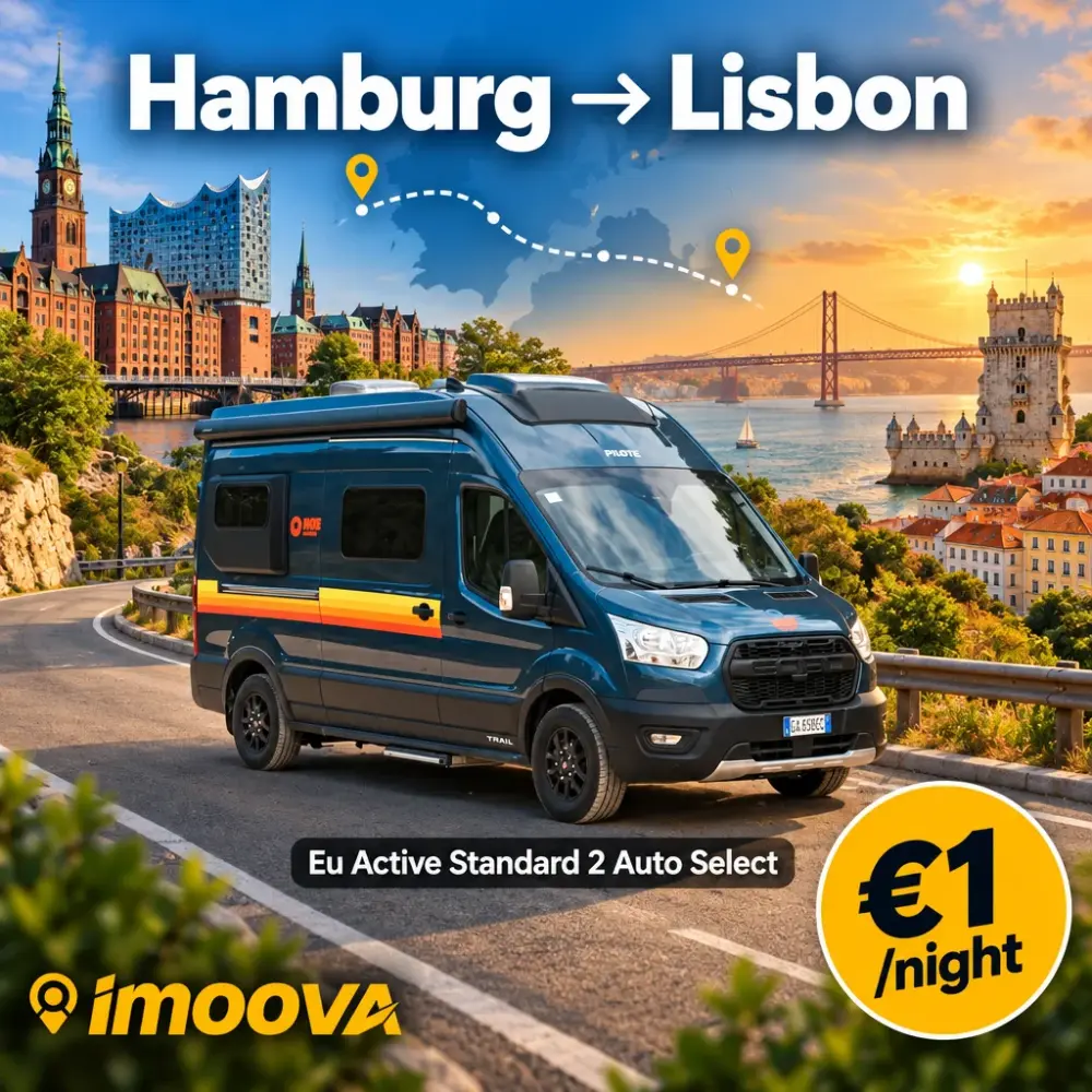 Reubicación de Eu Active Standard 2 Auto Select de Hamburg a Lisbon
