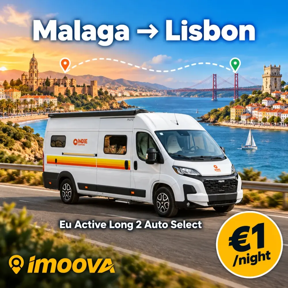 Eu Active Long 2 Auto Select relocation from Malaga to Lisbon