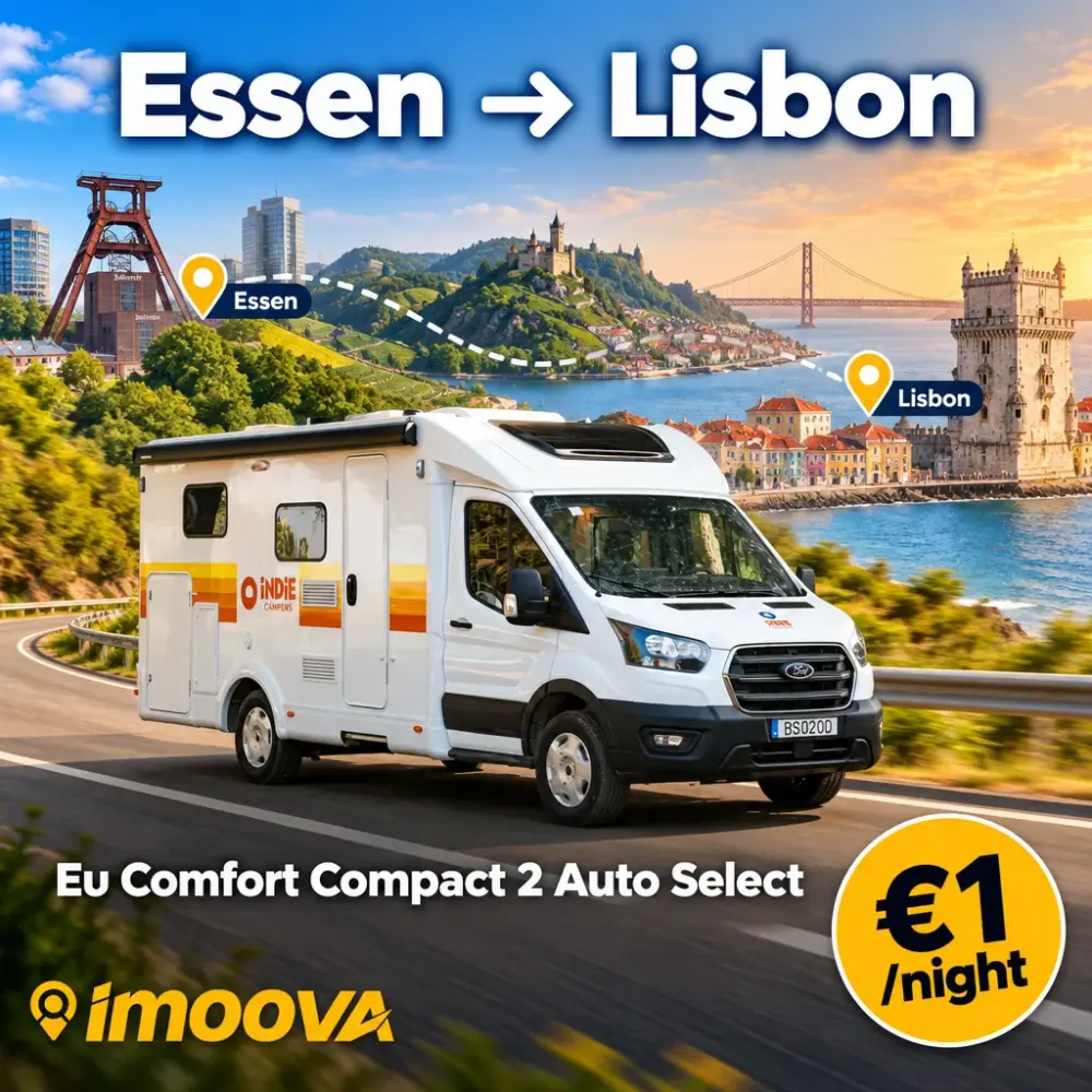 Eu Comfort Compact 2 Auto Select Umzug von Essen nach Lisbon
