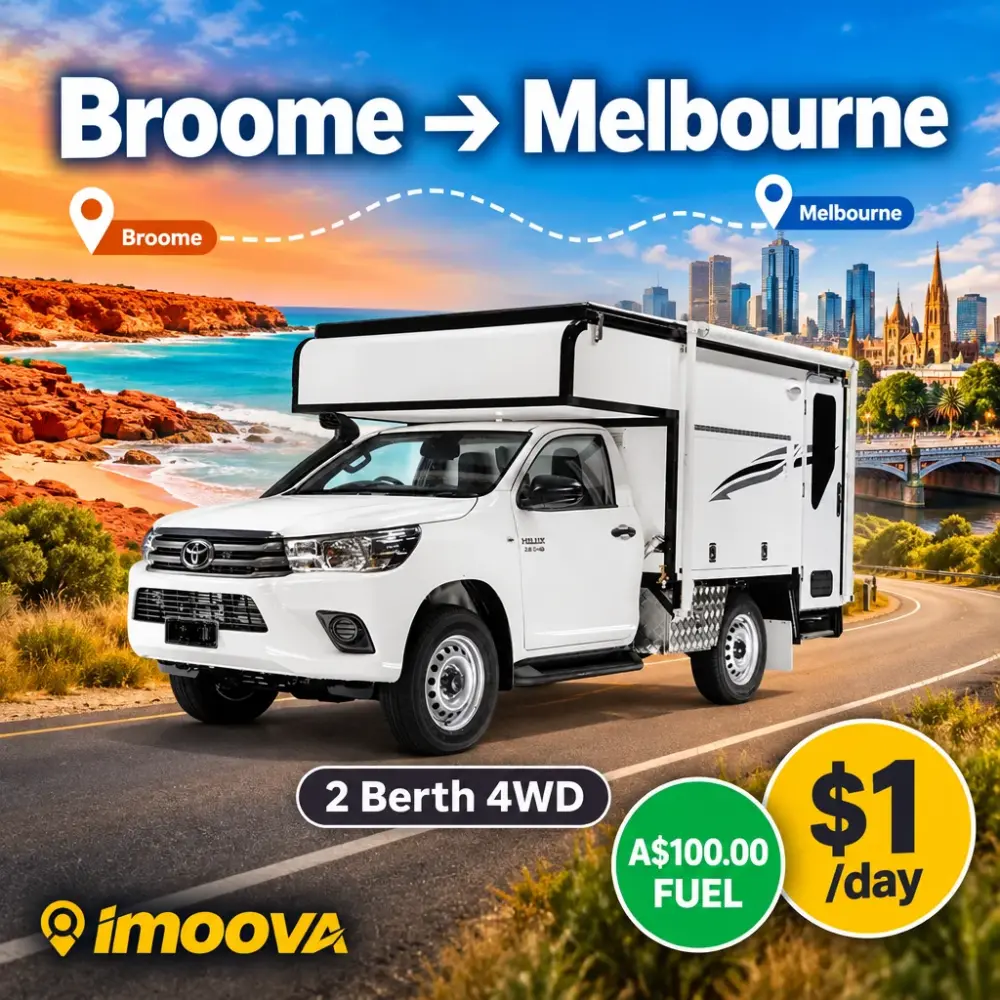 2 Berth 4WD relocation from Broome to Melbourne