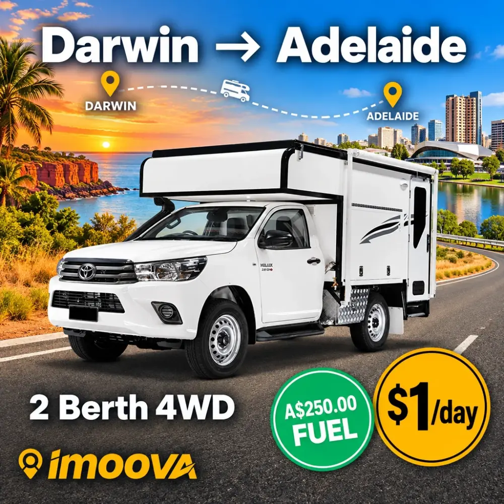 2 Berth 4WD relocation from Darwin to Adelaide