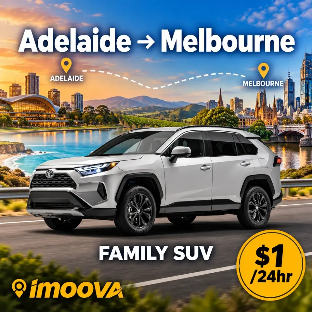 FAMILY SUV relocation from Adelaide to Melbourne