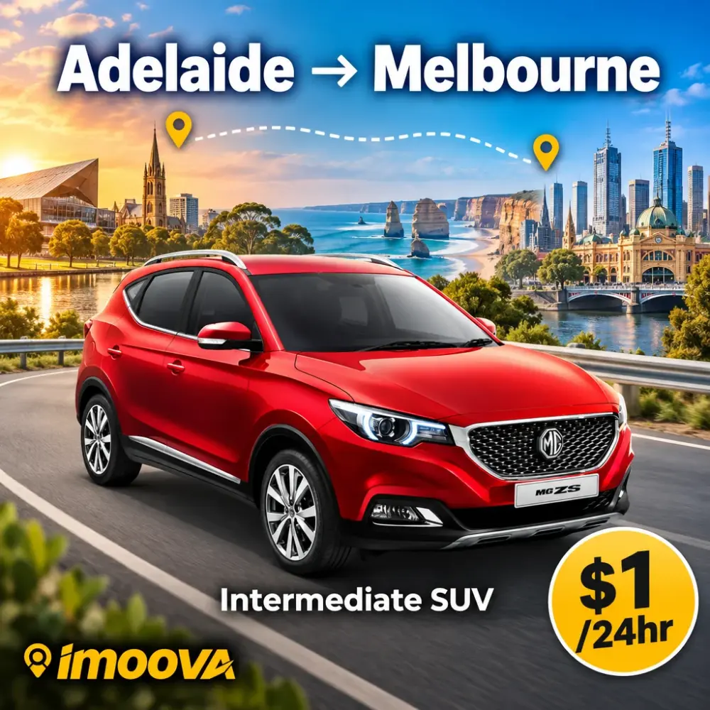 Intermediate SUV relocation from Adelaide to Melbourne