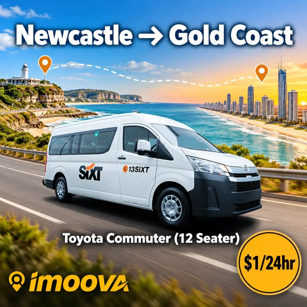 Toyota Commuter (12 Seater) relocation from Newcastle to Gold Coast
