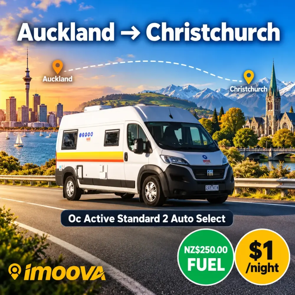 Trasloco di Oc Active Standard 2 Auto Select da Auckland a Christchurch