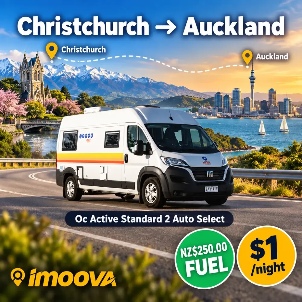 Oc Active Standard 2 Auto Select relocation from Christchurch to Auckland