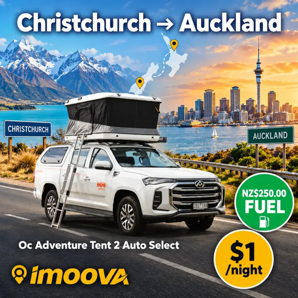 Oc Adventure Tent 2 Auto Select relocation from Christchurch to Auckland