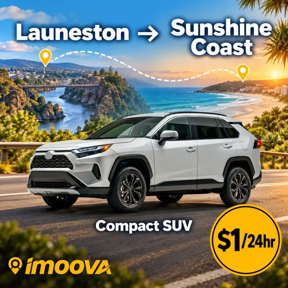 Trasloco di Compact SUV da Launceston a Sunshine Coast