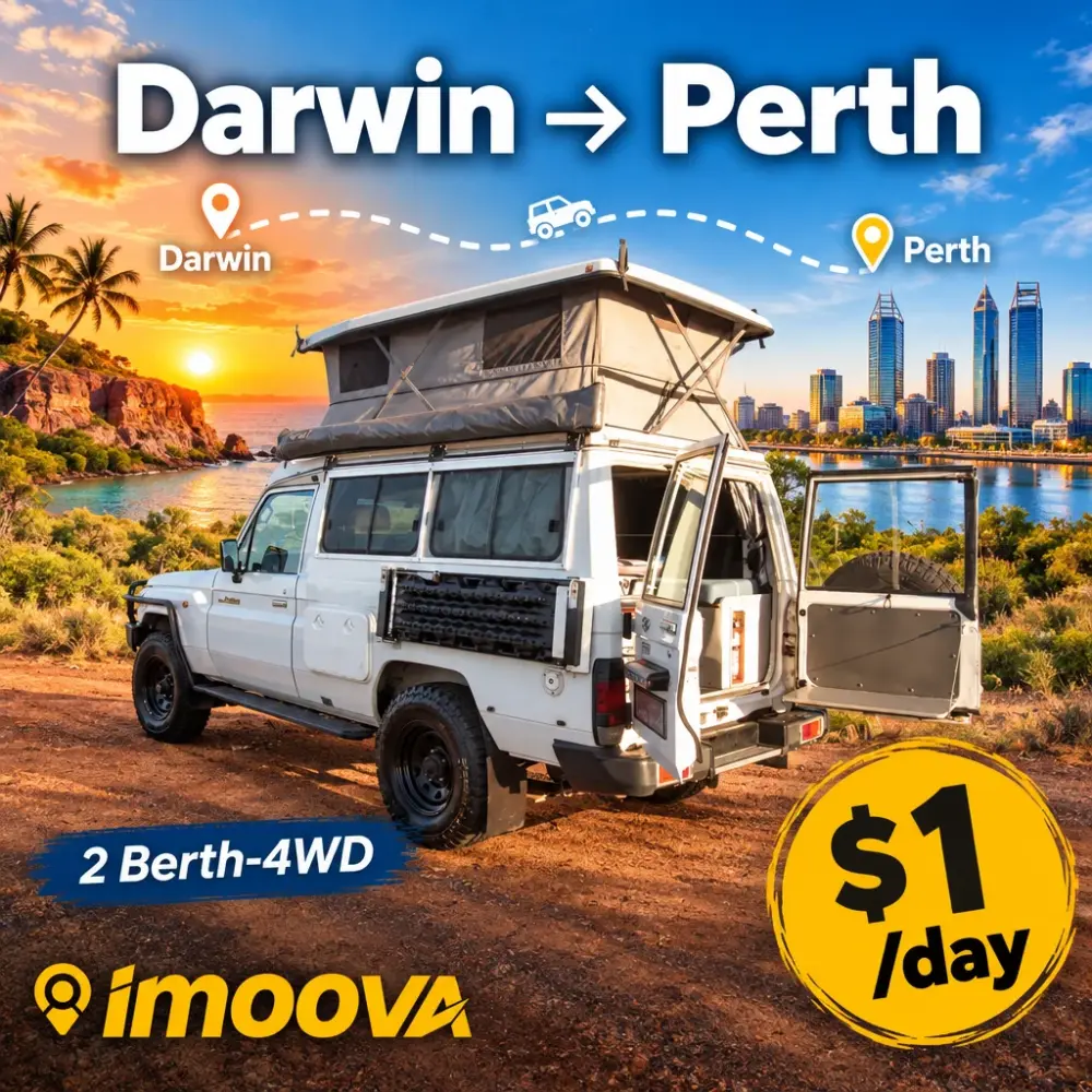 2 Berth-4WD relocation from Darwin to Perth