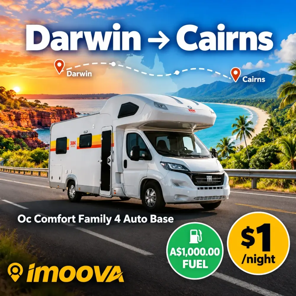 Oc Comfort Family 4 Auto Base relocation from Darwin to Cairns