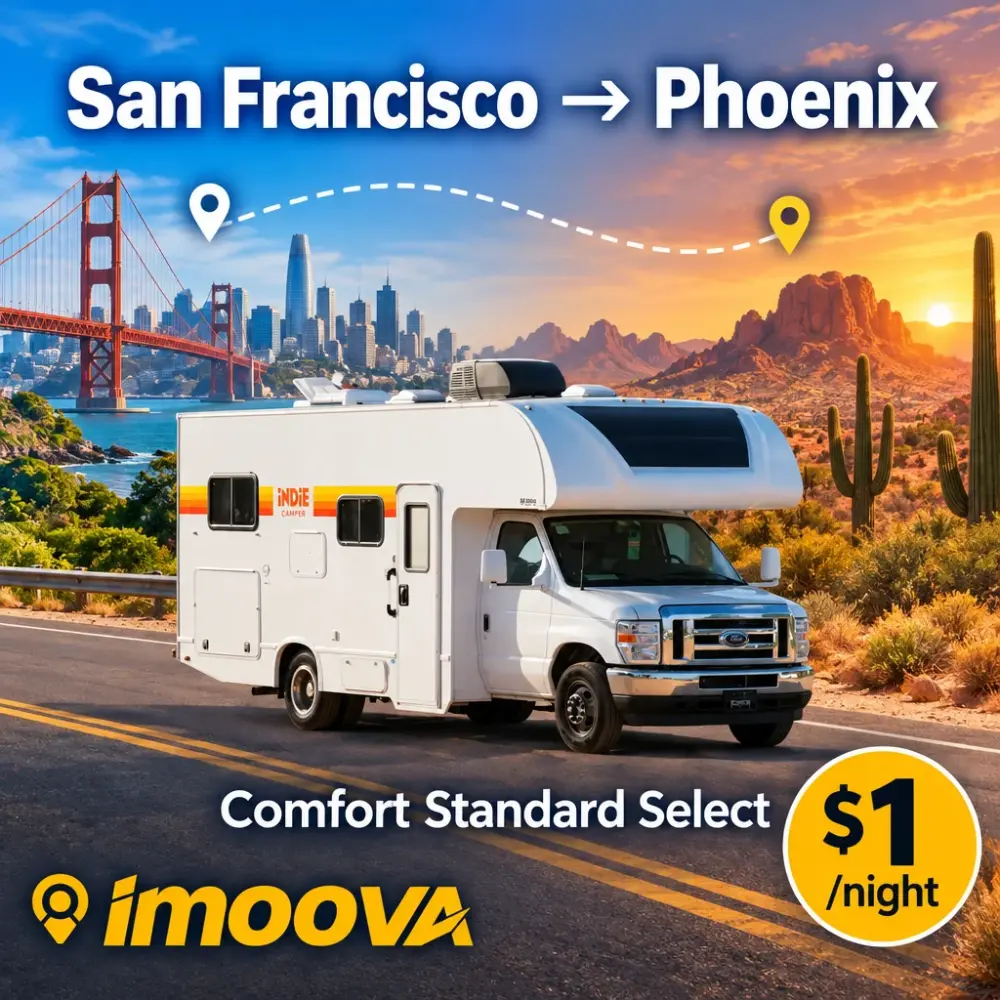 Trasloco di Comfort Standard Select da San Francisco a Phoenix