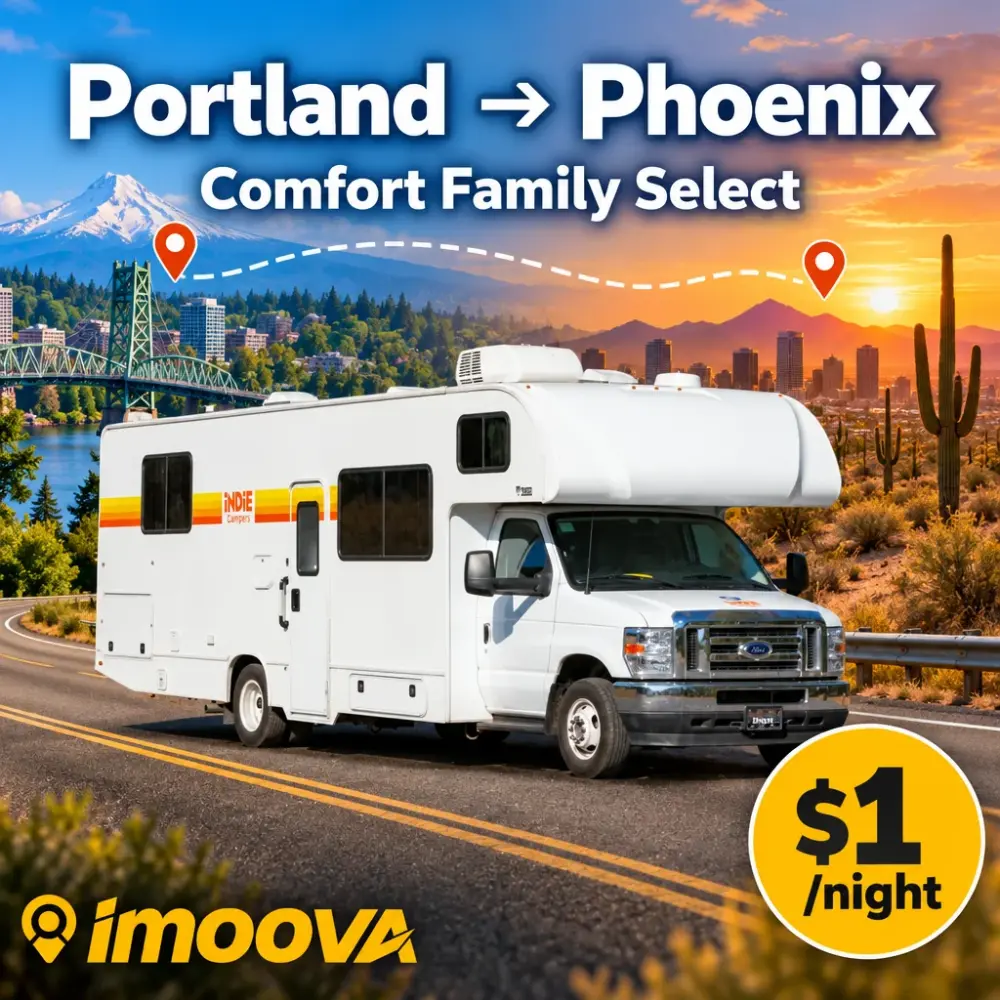 Trasloco di Comfort Family Select da Portland a Phoenix
