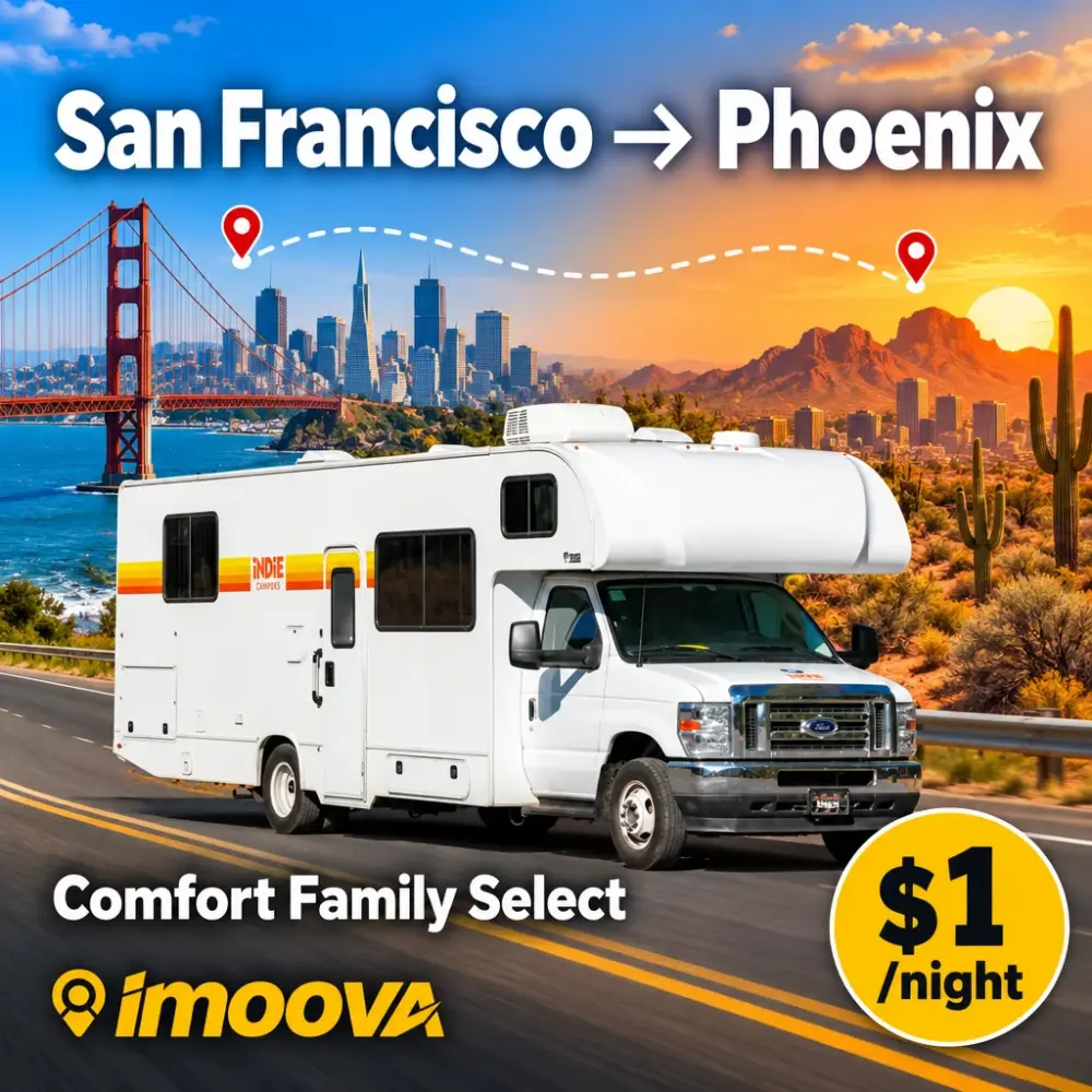 Trasloco di Comfort Family Select da San Francisco a Phoenix
