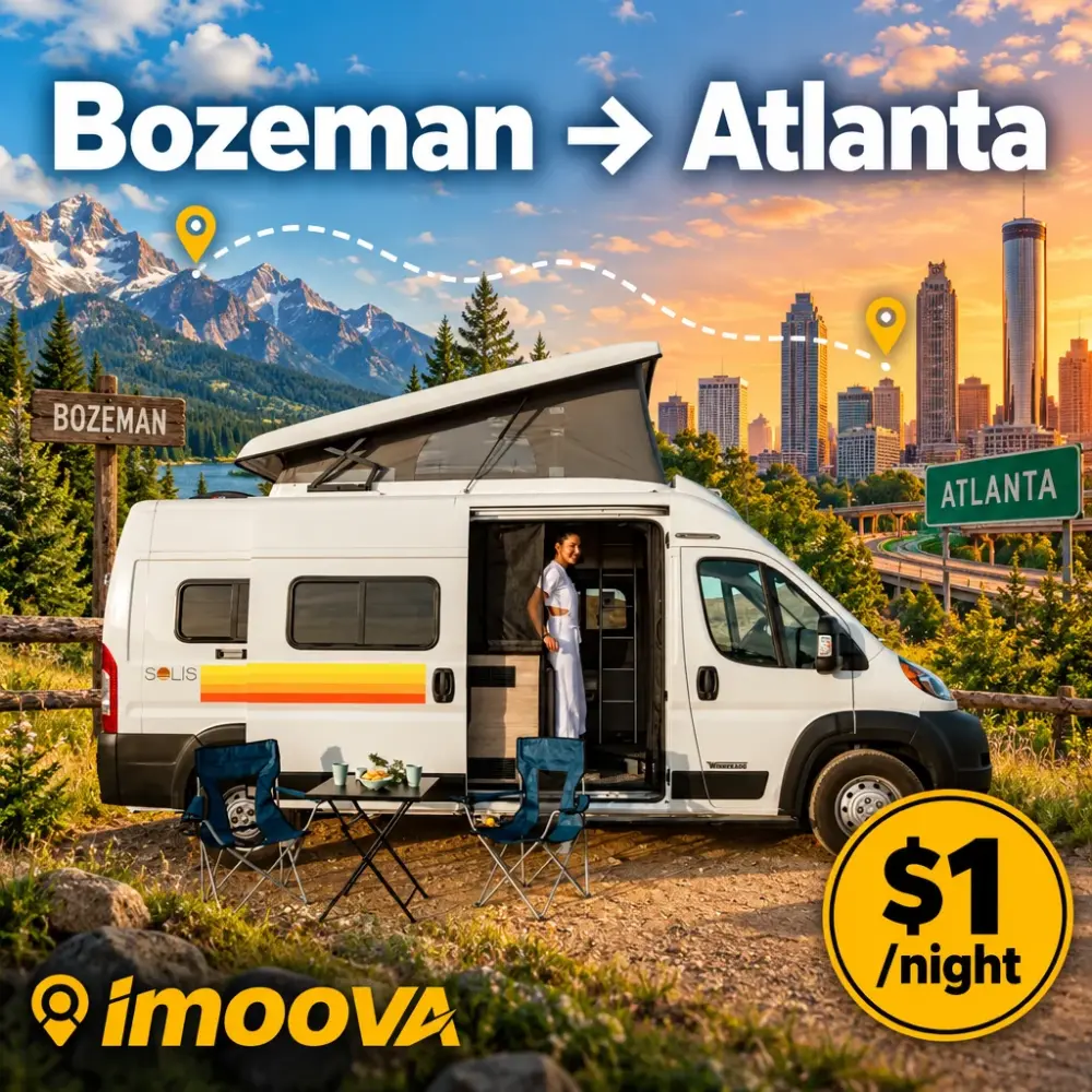 Relocalisation de Active Pop Top de Bozeman à Atlanta