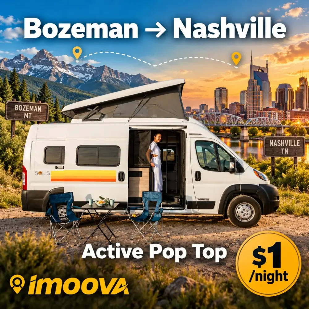 Active Pop Top relocation from Bozeman to Nashville